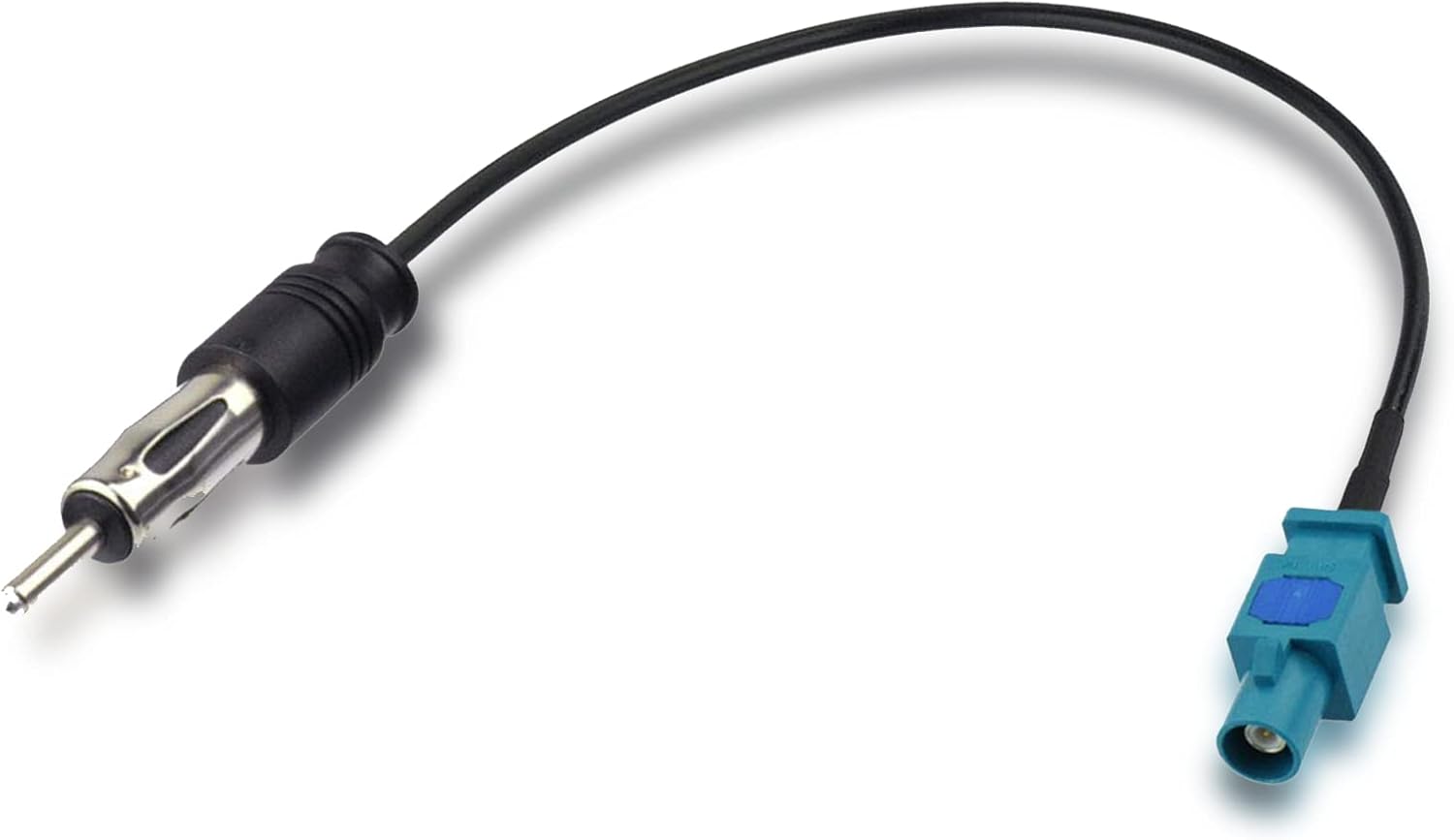 Bingfu Fakra Z-Stecker auf DIN-Stecker Kabel Autoradio Antennenadapter Verlängerungskabel 15 cm für Autoradio Audio HD Radio Head Unit CD Media Player Empfänger