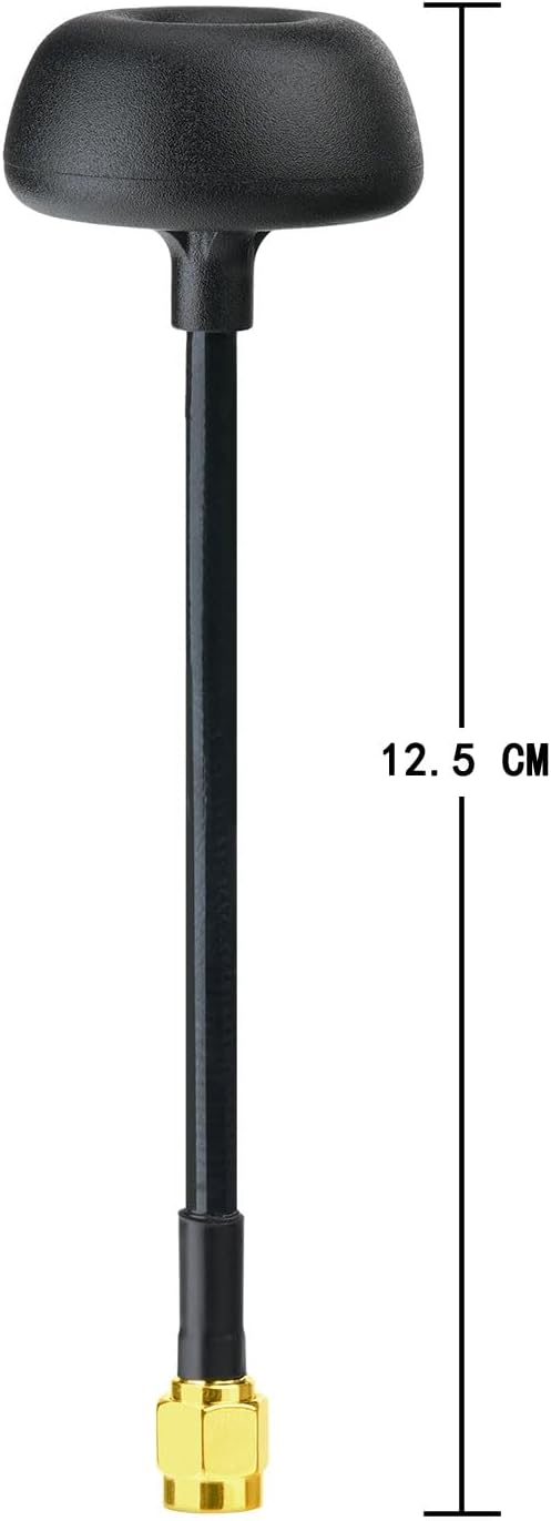 Bingfu 5.8GHz FPV Antenna 2-Pack RHCP Pagoda Omnidirectional Long Range with RP-SMA Connector for DJI Mavic/Air/Mini, FPV Racing Drone Quadcopter TX/RX