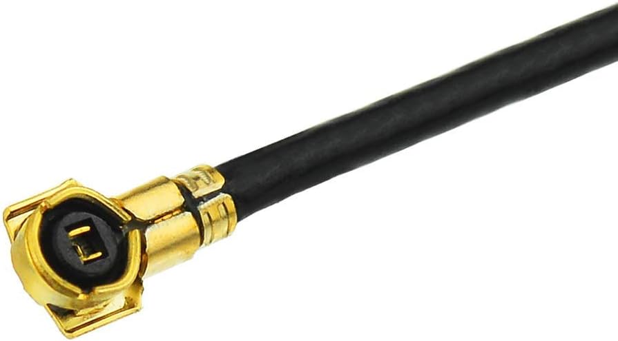 Bingfu U.FL IPX IPEX MHF4 auf RP-SMA Buchse WiFi-Antennenkabel 30 cm 2er-Pack für Intel AX200NGW 8265AC 8265NGW 7265AC 9560AC M.2 NGFF-Schnittstelle Drahtlose Netzwerkkarte WiFi-Adapter