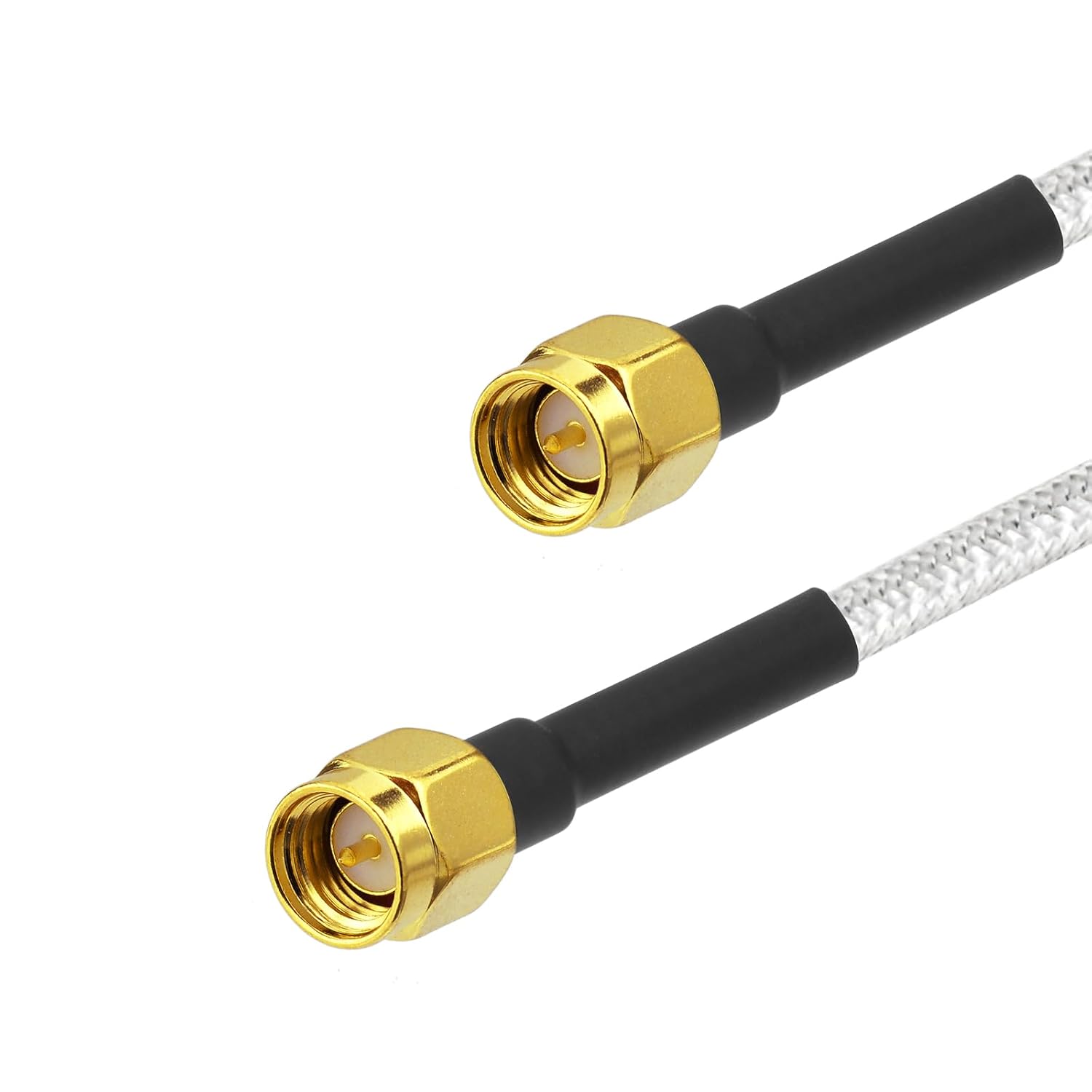 BINGFU SMA Kabel SMA Stecker auf Stecker RG402 Halbflexibles Kabel 20 cm