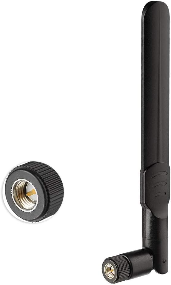 Bingfu 4G LTE Antenne 8dBi SMA Stecker Antenne (2 Stück) kompatibel mit Verizon AT&T T-Mobile Huawei ZTE 4G LTE-Router-Gateway Home-Telefon-Hotspot-Modem Mobilfunk-Router-Gateway Trail-Kamera