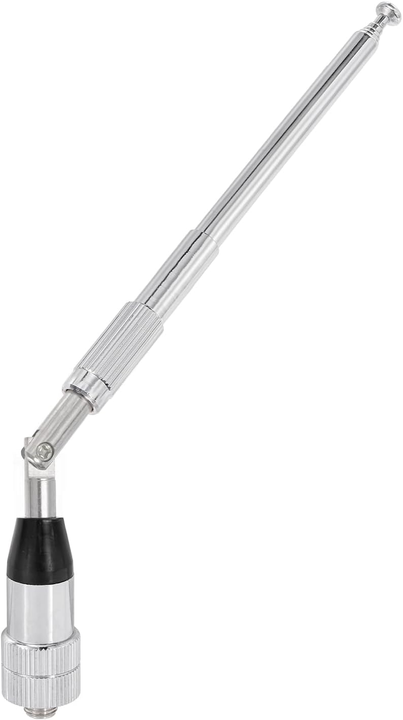 Bingfu Dual Band VHF UHF Ham Radio Antenna Handheld Amateur 136-174 400-470 MHz 5 Section Telescopic High Gain Antennas for Wouxun Baofeng BF-F8HP UV-5R UV-82 BF-888S