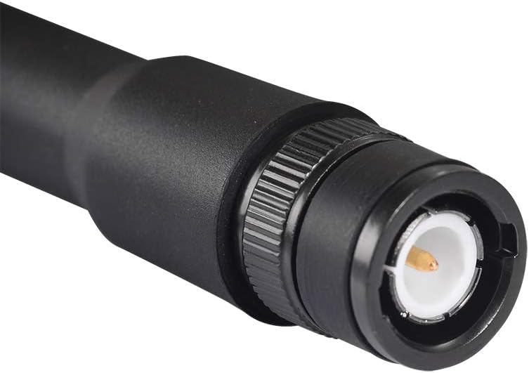 Bingfu Ham Radio BNC Male Soft Antenna 2-Pack Compatible with Uniden SR30C Bearcat BC125AT BCD436HP BC75XLT BCD325P2 Radio Fequency Counter Two Way Radio