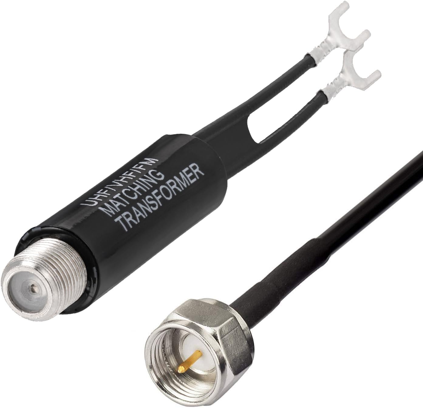 Bingfu 75 Ohm 300 Ohm FM T Shape Dipole Antenna for Indoor Digital HD Radio Table Top FM Radio Home Stereo Receiver AV Audio Video Home Theater Receiver HDTV TV Tuner