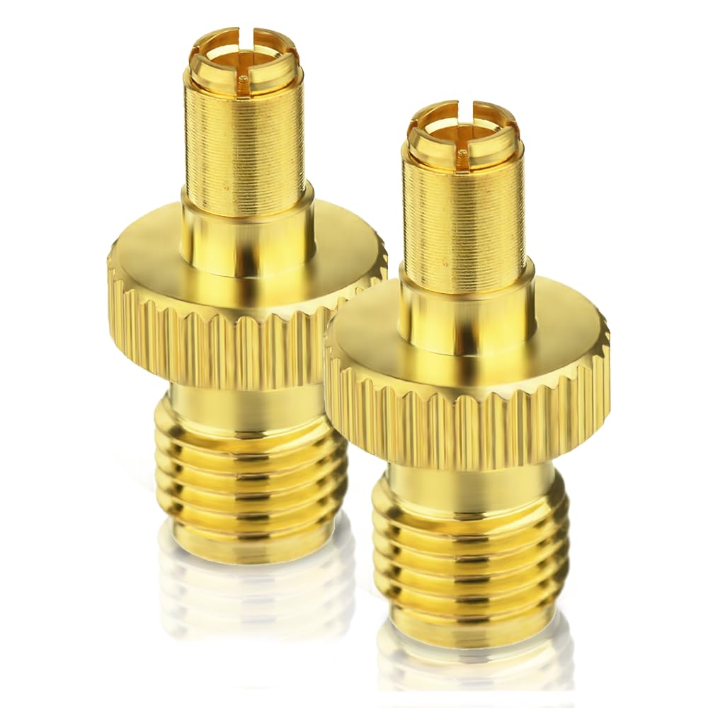 Bingfu SMA-Buchse auf TS9-Stecker Adapter für 4G LTE-Router, Mobiler Hotspot, MiFi-Router, Mobilfunk-Breitband, USB-Modem-Dongle-Adapter, 2-Stück