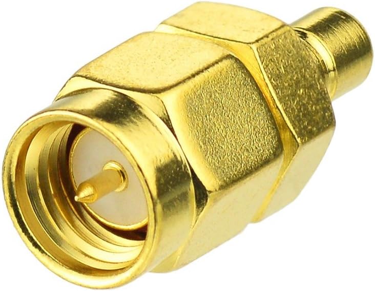 DAB Auto Antenne Adapter SMB Buchse auf SMA Männlich Stecker 2 stücke Kompatibel mit Kfz Radio Antenna Aerial Pigtail Kabel Satellite MEHRWEG