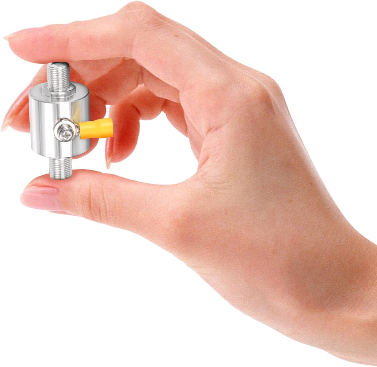 Bingfu Coaxial Lightning Arrestor 75 ohm F Female to F Female Jack DC-3GHz Surge Protector with 90 V Gas Tube Surge Arrester Antenna Lightning Protection for Satellite Cable TV Antenna 2G 3G 4G LTE