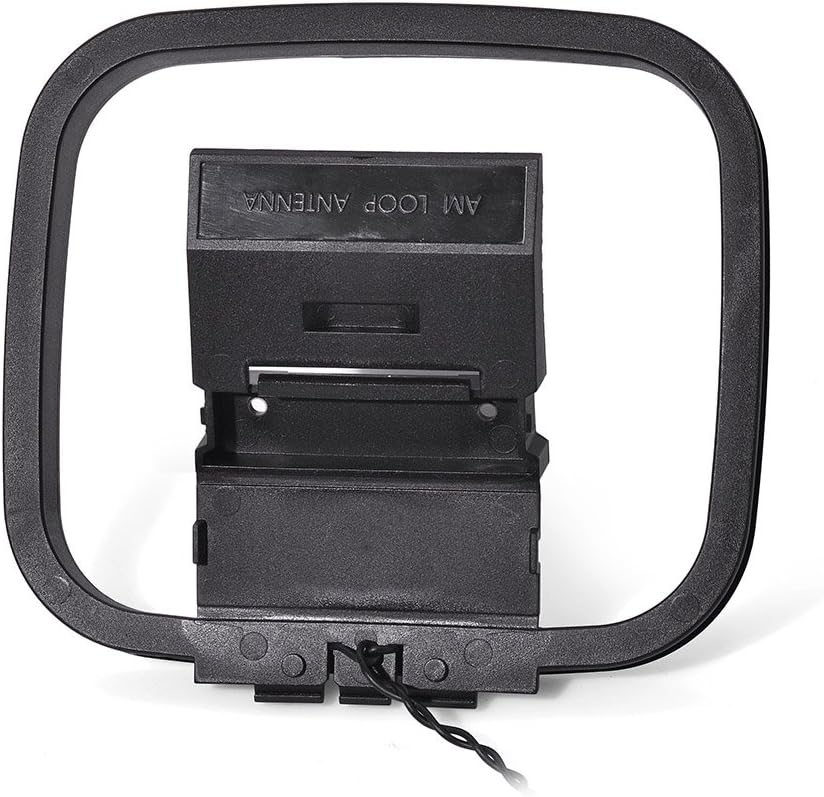 Bingfu AM FM Antenne Loop Antenne 3-Pin Mini Stecker Kompatibel mit Stereo AV Receiver Systemen