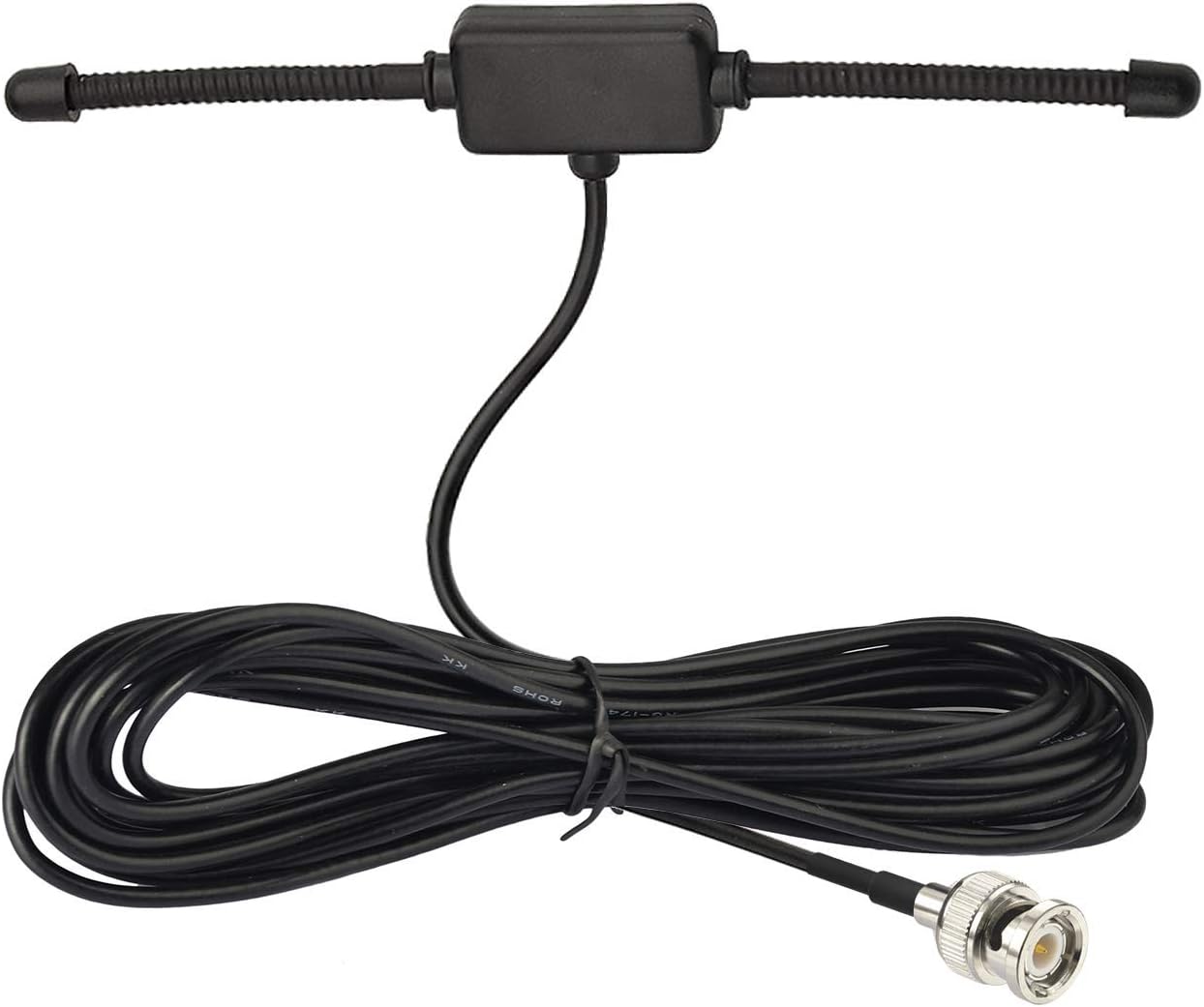 Bingfu VHF UHF Scanner Antenne Scheibenantenne Windshield Antenne CB Radio Amateurfunk Mobiler Scanner Antenne mit BNC-Stecker Kompatibel mit Uniden Bearcat Whistler Radio Shack-Radioscanner