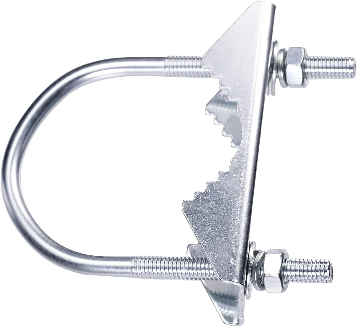 Bingfu SAT Mastschelle Doppelschelle Mast Schelle Korrosionsschutz für Outdoor LoRa Antenne Starlink Antenne WLAN Antenne, 4G LTE-Antenne, Amateurfunk-Antenne, DVBT Antenne