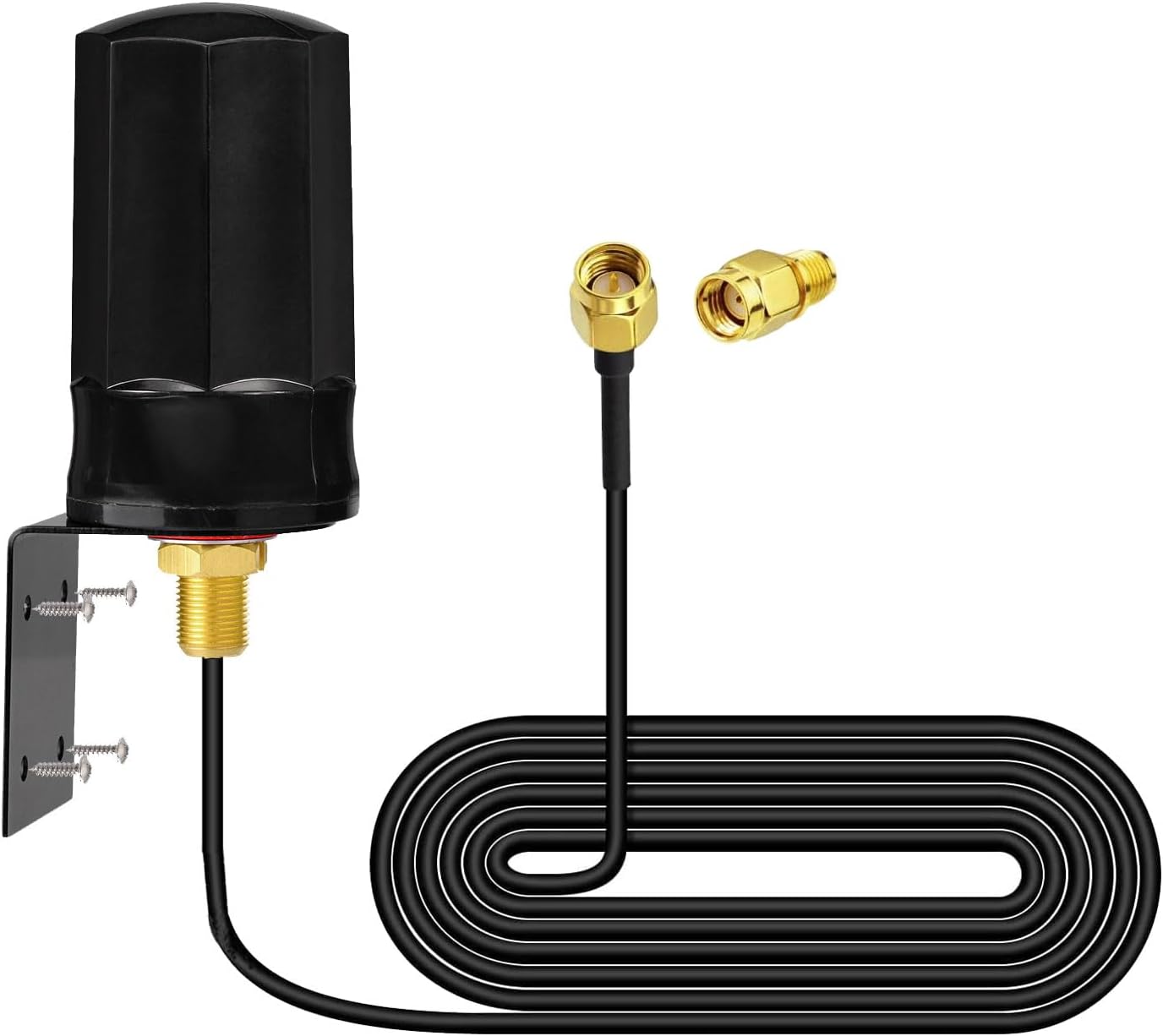 Bingfu 7dBi 4g LTE Cellular SMA Antenna Compatible with Spypoint Covert Spartan Trail Game Cam Cell Phone Security Camera Router Modem Antennae Replacement