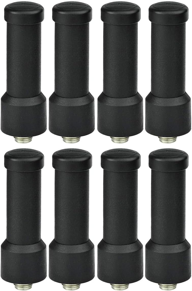 Bingfu UHF 400-470MHz Two Way Radio Antenna Replacement Walkie Talkie SMA Female Short Antenna 8-Pack Compatiable with BaoFeng BF-888S Arcshell AR-5 AR-6 AR-7 Retevis H-777 H-777S FRS Radio