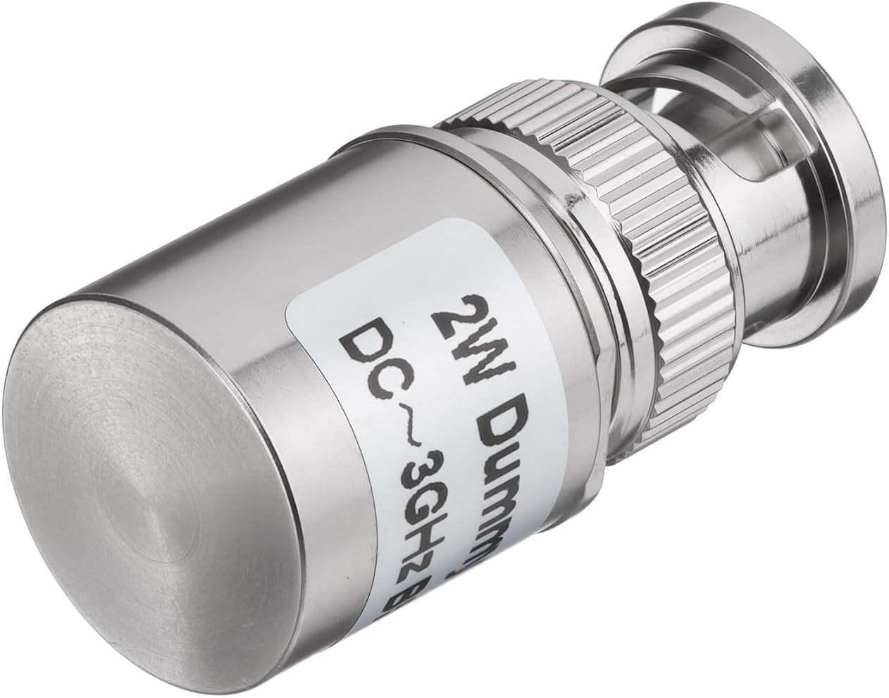 Bingfu BNC Male RF Termination Dummy Load 2W 50Ω DC-3GHz ≤1.2 VSWR - Dummy Load for Signal & RF Testing