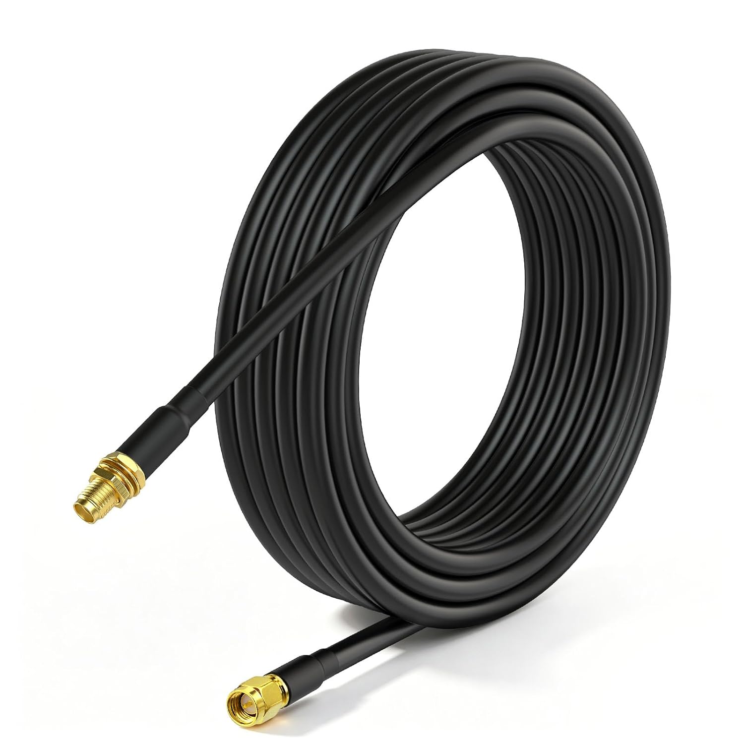 BINGFU SMA Kabel Buchse auf Stecker ALSR240 Verlustarmes Koaxialkabel 5 m