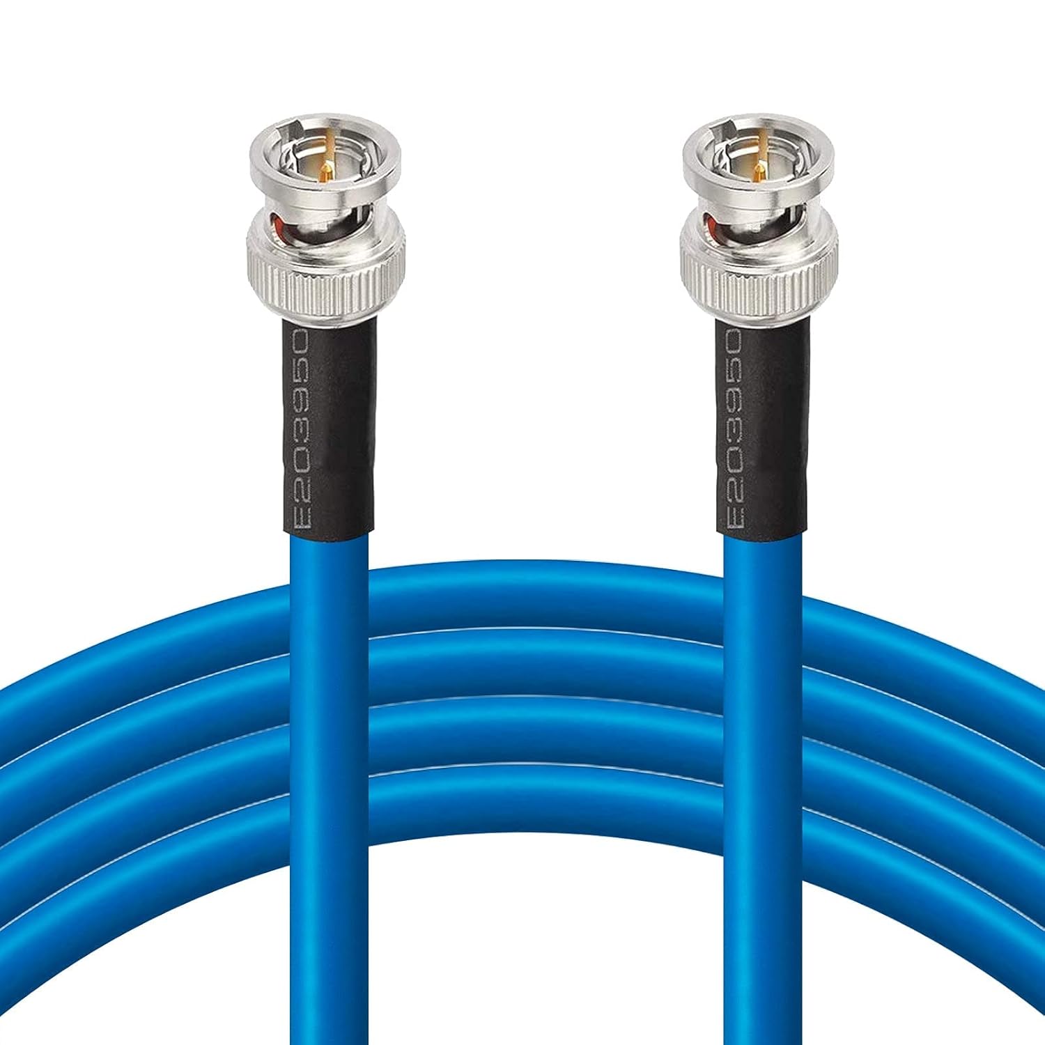 BINGFU SDI Cable BNC Cable 75 Ohm 3G/6G SDI Digital Video Cable (Belden 1694A) for Cameras and Video Devices, Supports HD-SDI 3G-SDI 1080P 4K-UHD, 30 cm