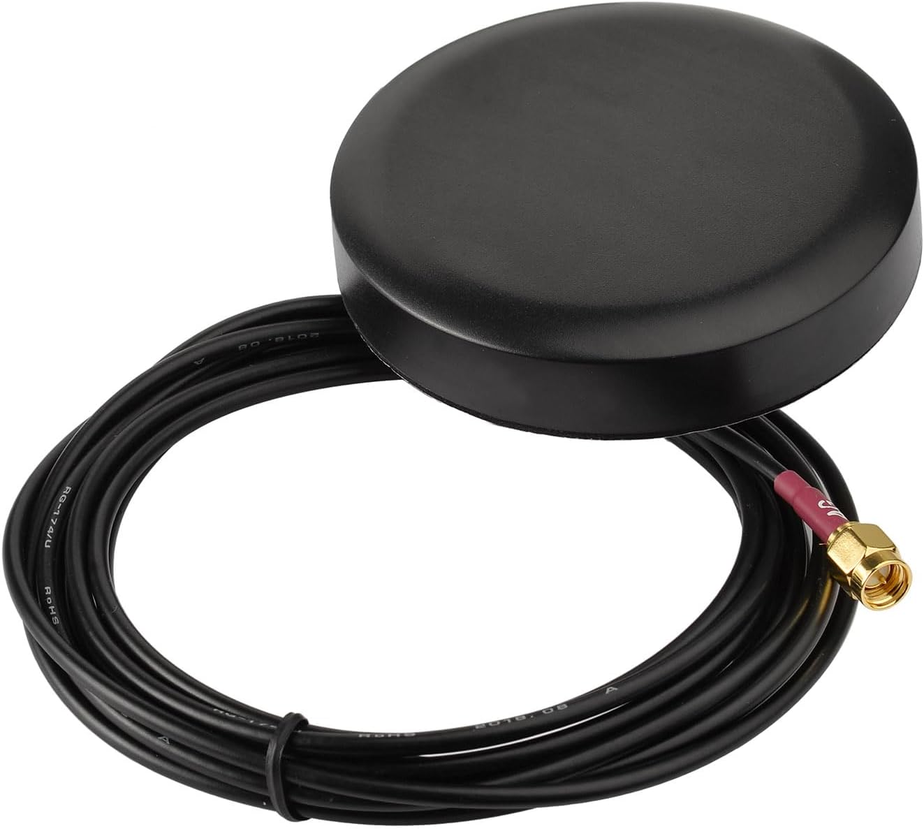Bingfu 4G LTE Low-Profile Antenne, 698–2690 MHz, SMA-Stecker, 3m Kabel