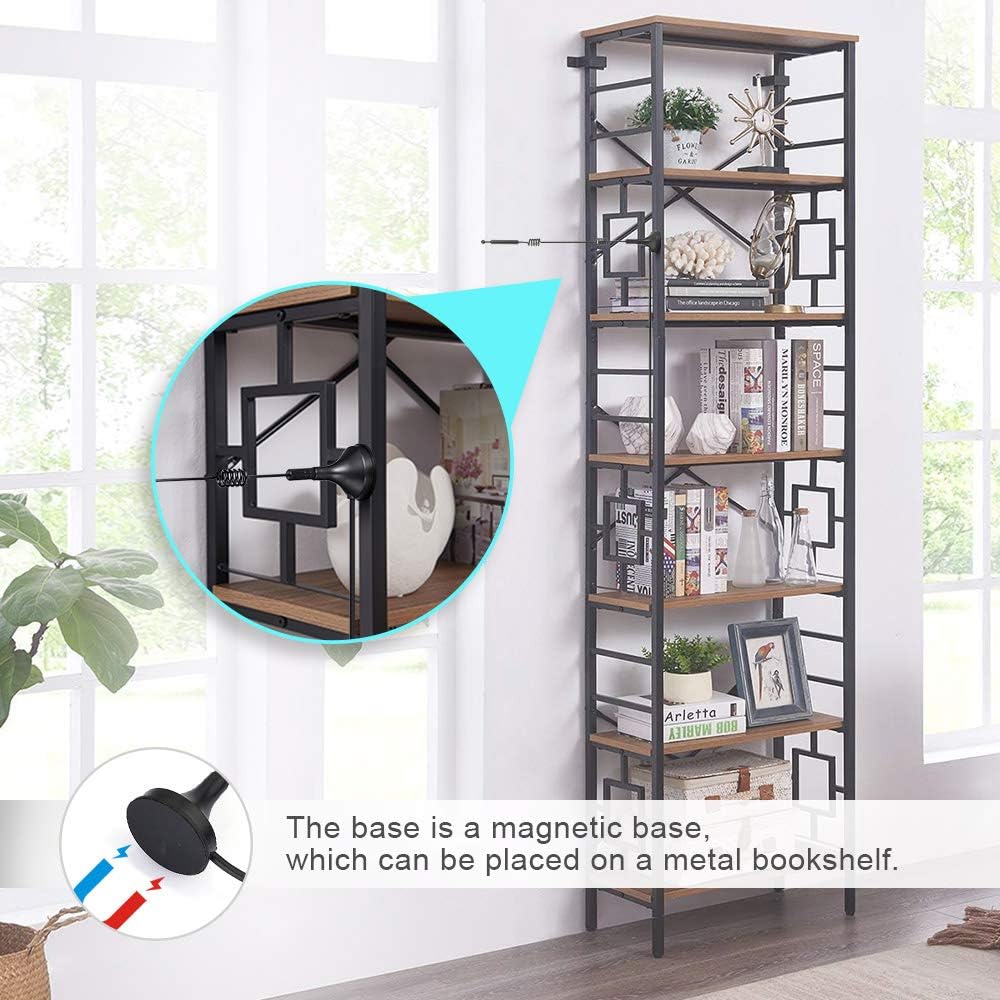 Bingfu WLAN Antenne Dualband 2,4 GHz 5 GHz 5,8 GHz 9 dBi Magnetfuß MIMO RP-SMA-Stecker Antenne (2 Stück) für WLAN-Router Booster Range Extender Gateway Mini-PCI-Express-PCIE-Netzwerkkarte USB-Adapter