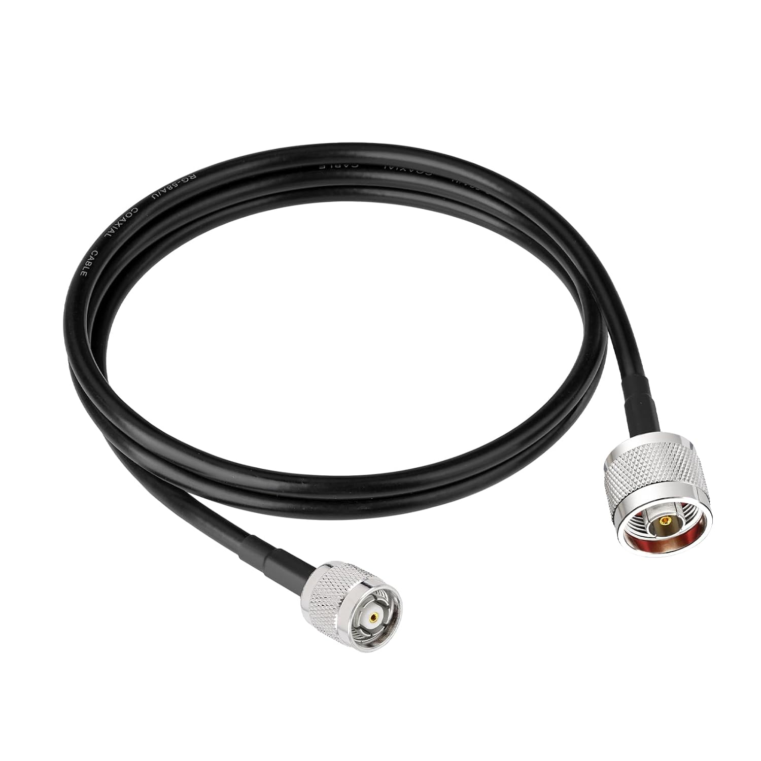 BINGFU RP-N Stecker auf RP-TNC Stecker RG58 Koaxialkabel 1m