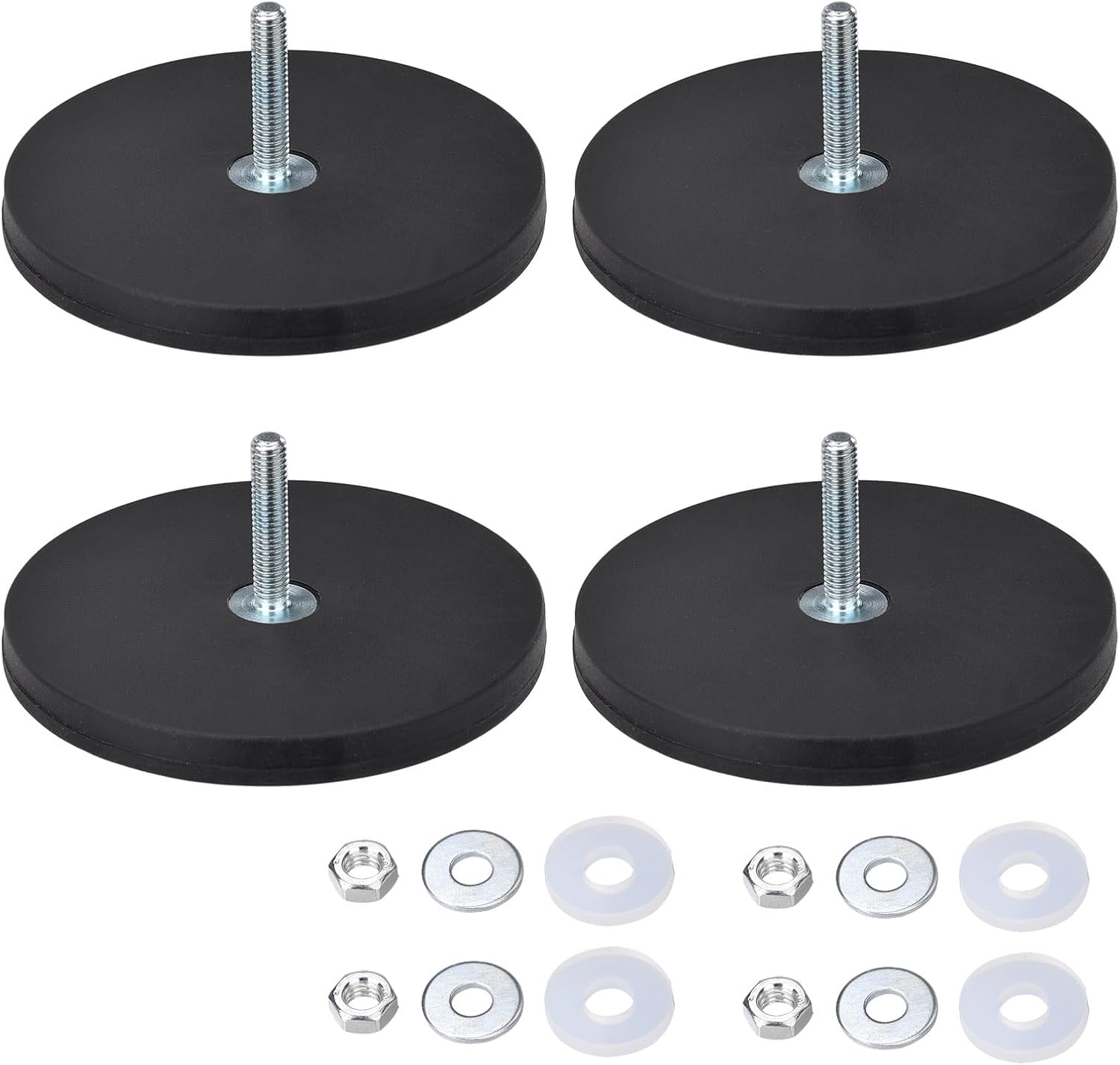 Bingfu Magnetfuß-Kit für Starlink V2 Gen2 Standard Actuated / High-Performance Antenne - Unterstützt bis zu 500 kg vertikale Kraft - Montagebasen für Starlink V2 Satellitenschüssel Dish