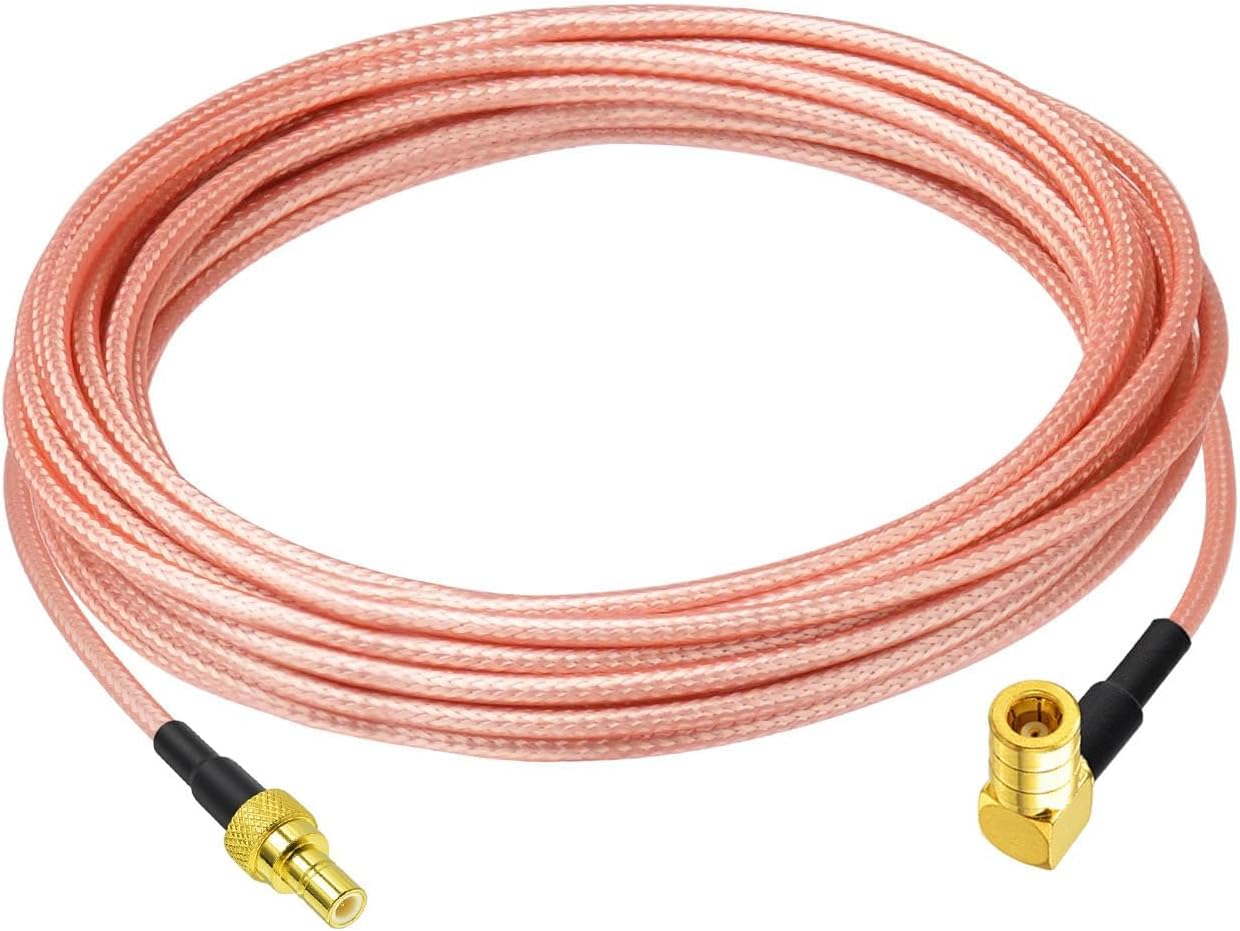 Bingfu DAB SMB Kabel 5 m Winkelstecker auf SMB-Buchse Autoradio Kabel