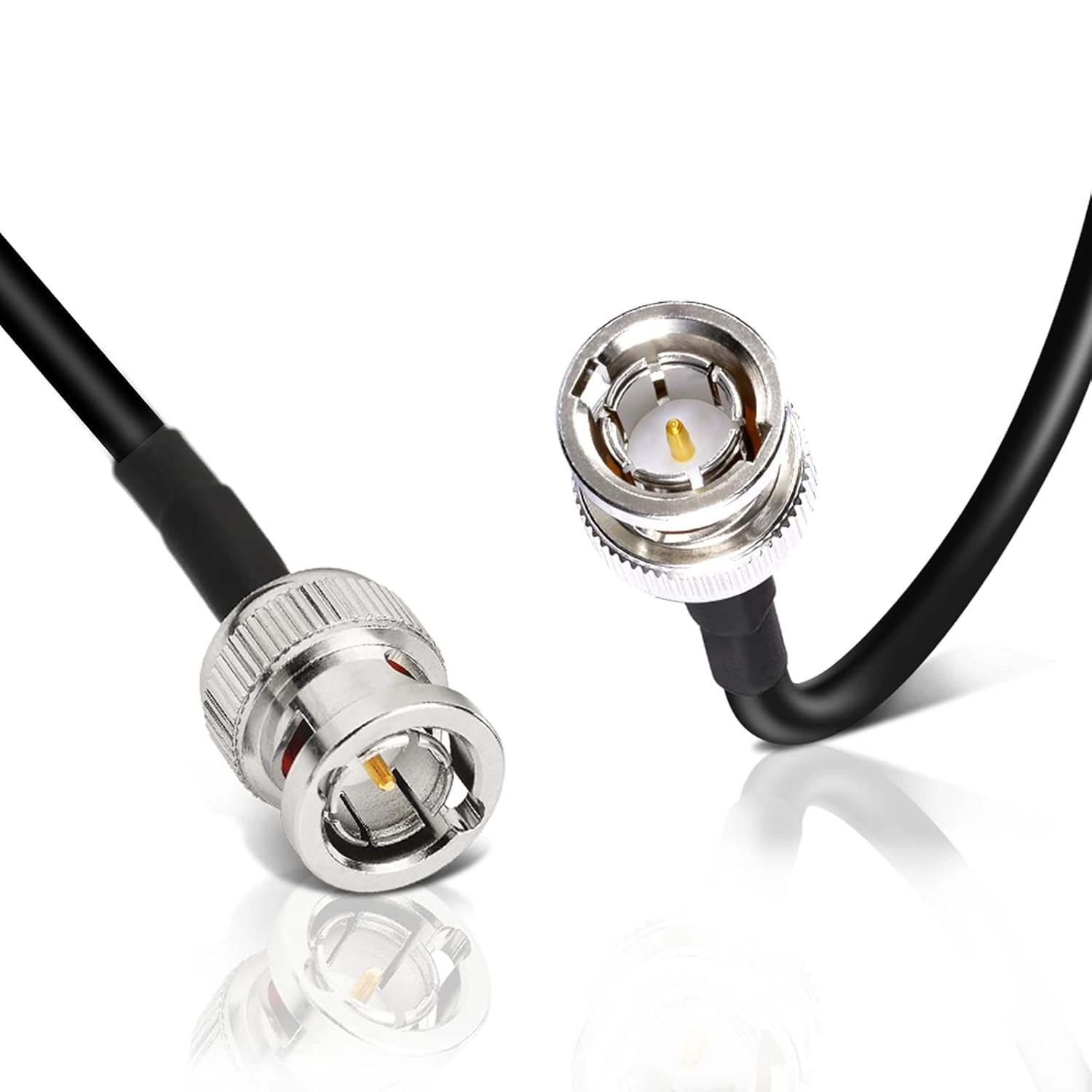 BINGFU BNC Stecker auf BNC Stecker SDI-Kabel (Belden 1855A) 3m für 4K HD / 3G / 6G SDI Vedio Kamera Monitor Recorder Konverter Broadcast-Router Audio-Gateway-Hub RF-Modulator-Splitter, Frame Grabber