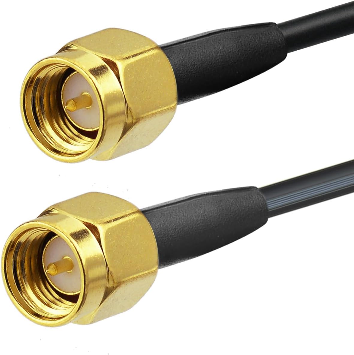 Bingfu Dual-Band GPS/BeiDou + 4G High-Gain Antenna with SMA Male Connector IP65 Waterproof for IoT/Telematics, Automotive, Outdoor Navigation