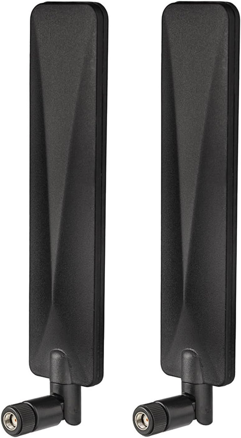 4G LTE Wildkamera-Antenne 9 dBi RP-SMA-Stecker Antenne (2-Stück) kompatibel mit 4G LTE Outdoor Wireless Router Sicherheitskamera