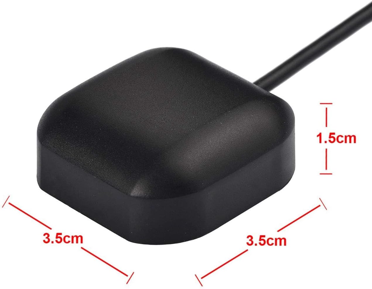 Bingfu Waterproof SMA Male Active GPS Navigation Antenna Adhesive Mount