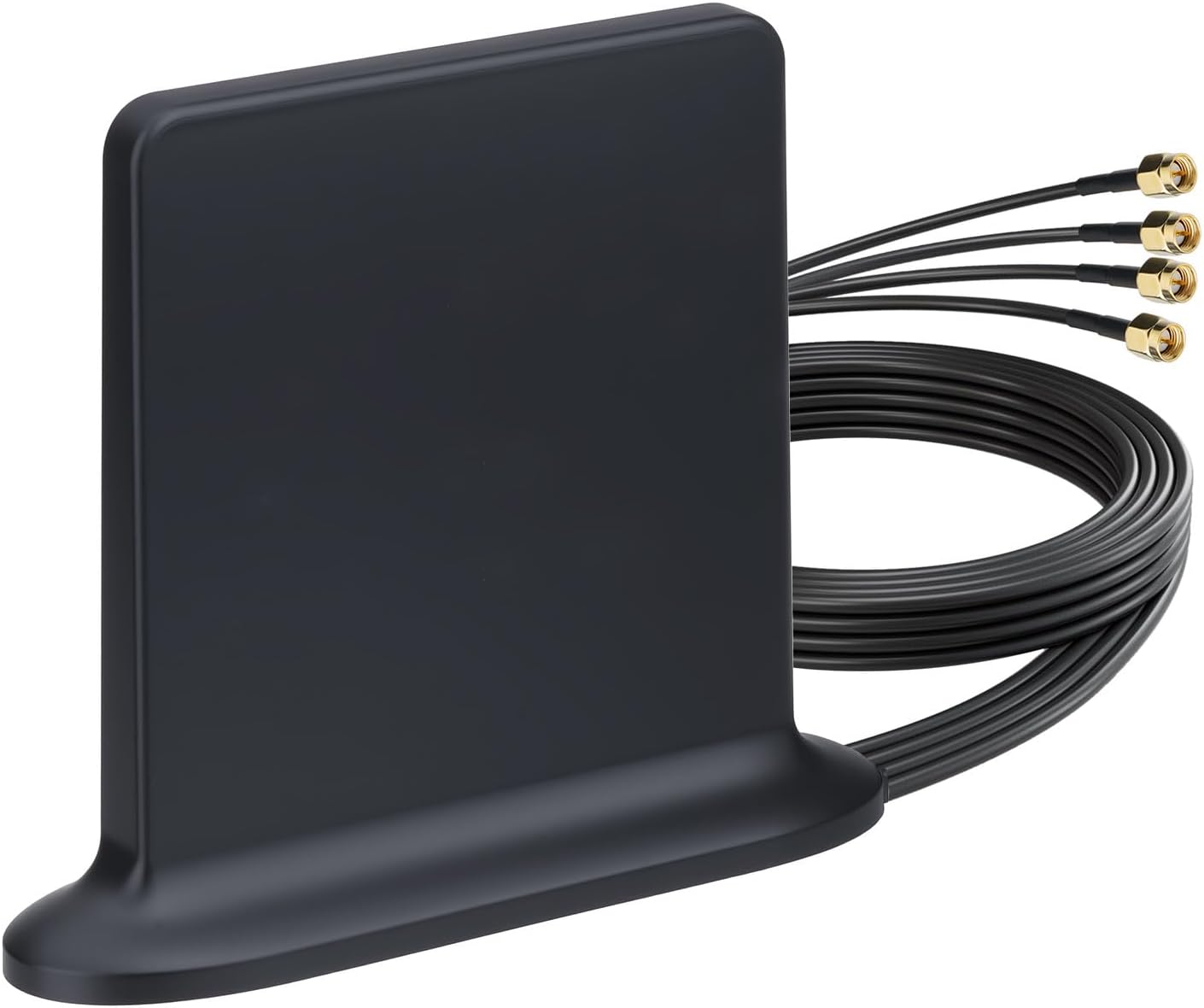 Bingfu 5G 4G LTE Antenna Dual Band MIMO Magnetic Mount SMA Male Antenna for Mobile Hotspot Wireless Home Phone Modem Cellular Gateway Modem Wireless Router