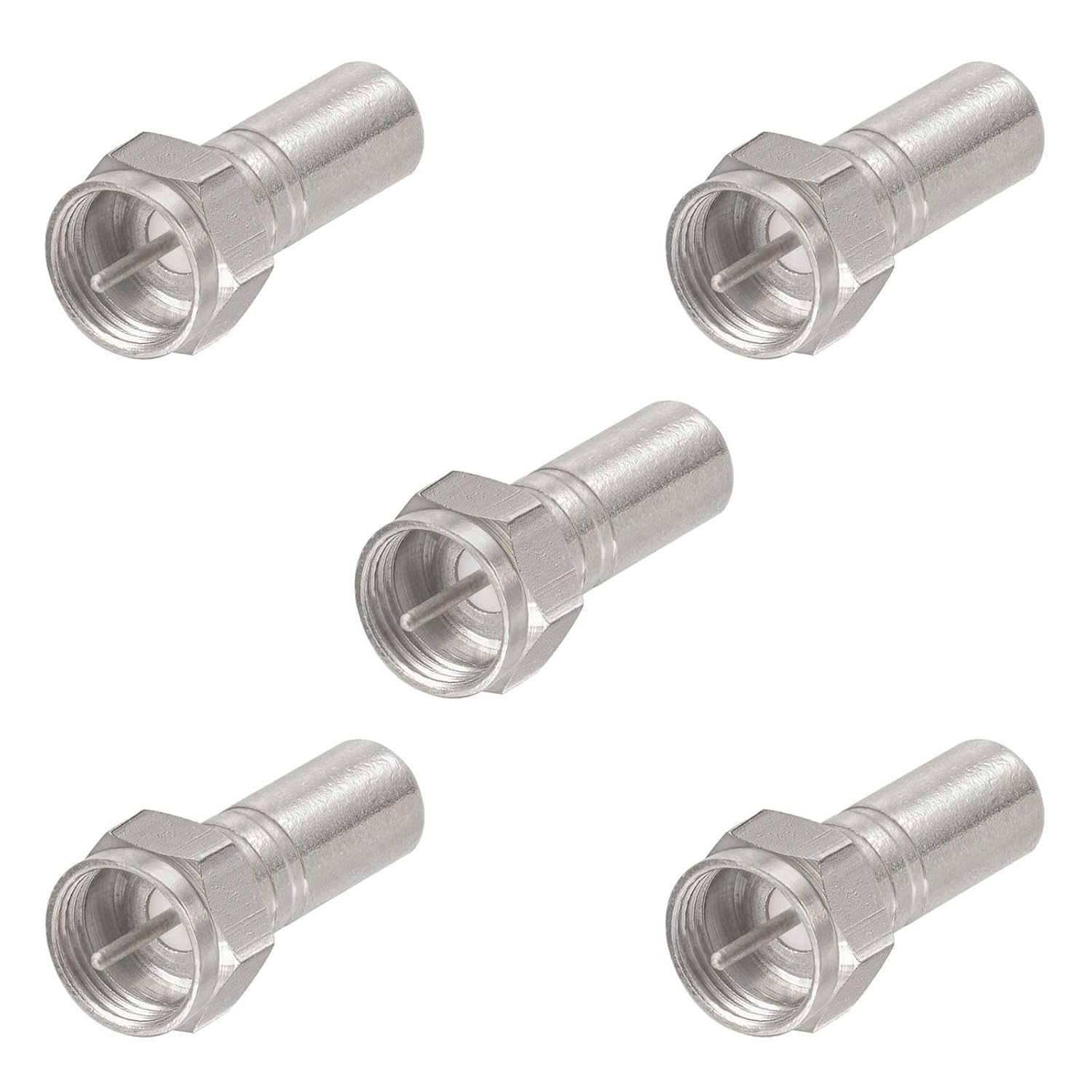 BINGFU 75 Ohm F Abschlusswiderstand, Koaxial Dummy Load, 5 Stück