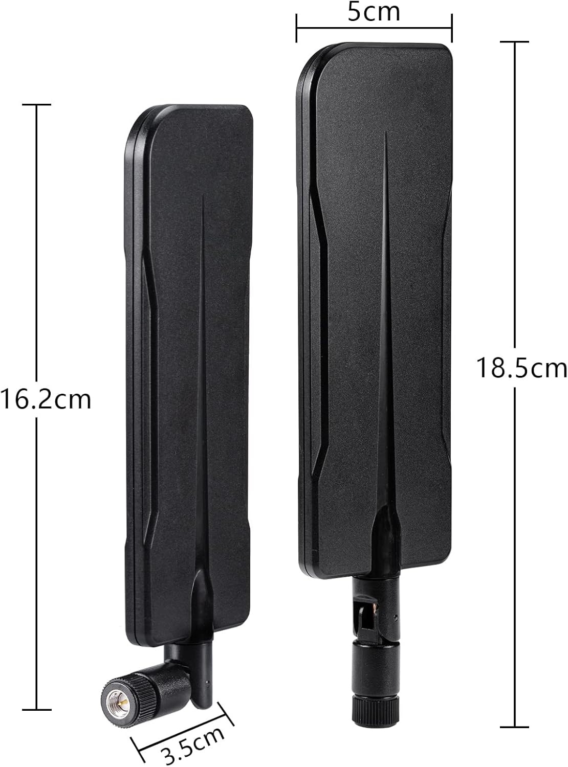 4G LTE Antenne 8dBi SMA Stecker Antenne Kompatibel mit 4G LTE Wireless CPE Router Hotspot Mobilfunk Gateway Industrieller IoT Router Wildkamera Wildkamera Outdoor Überwachungskamera