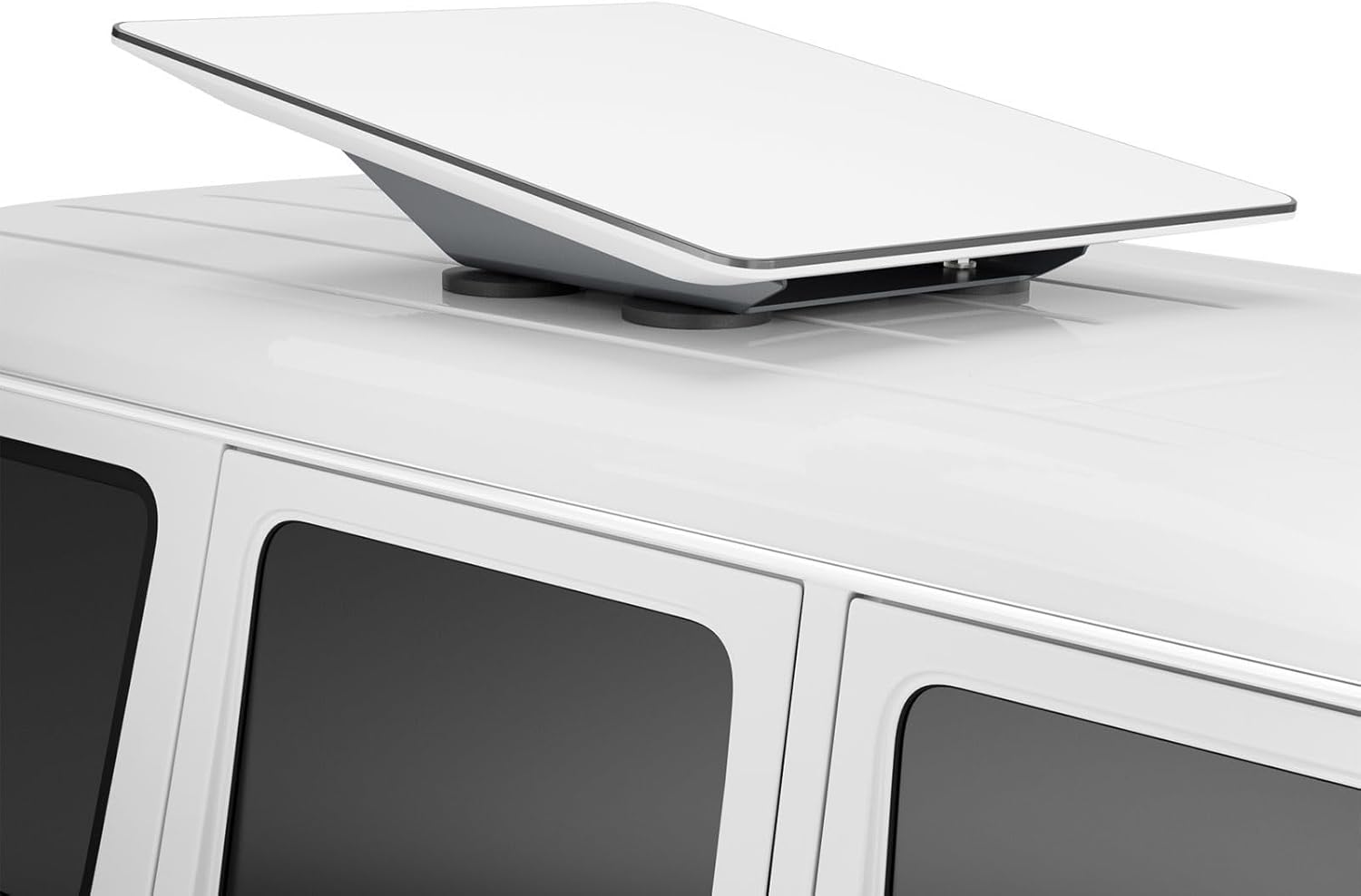 Bingfu Magnetic Base Kit for Starlink V2 Gen2 Flat High Performance Antenna - Supports up to 500kg Vertical Force - Mounting Bases for Starlink V2 Satellite Dish