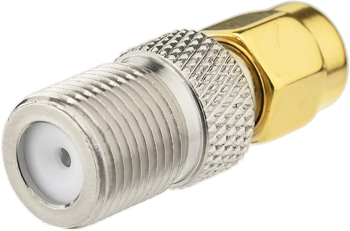 BINGFU DAB Antenne Adapter F Buchse auf SMA Stecker Stecker 2 Kit kompatibel mit DAB + Radio Pioneer Clarion Pure Alpine