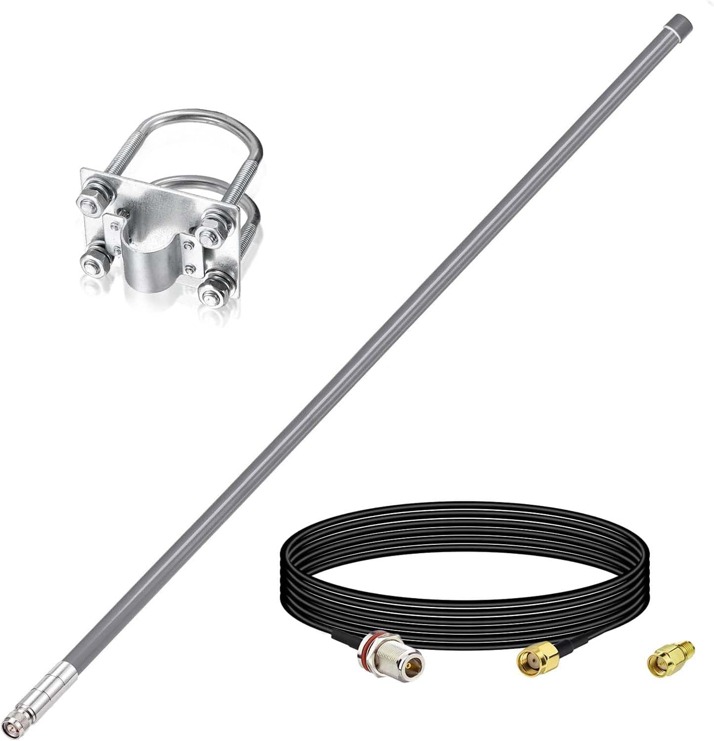 Lora Antenne 868 MHz 8 dbi Helium Antenne mit 3 Meter Kabel für MNTD RAK V2 Nebra Bobcat 300 Sensecap M1 HNT Helium Hotspot Miner SyncroBit Gateway