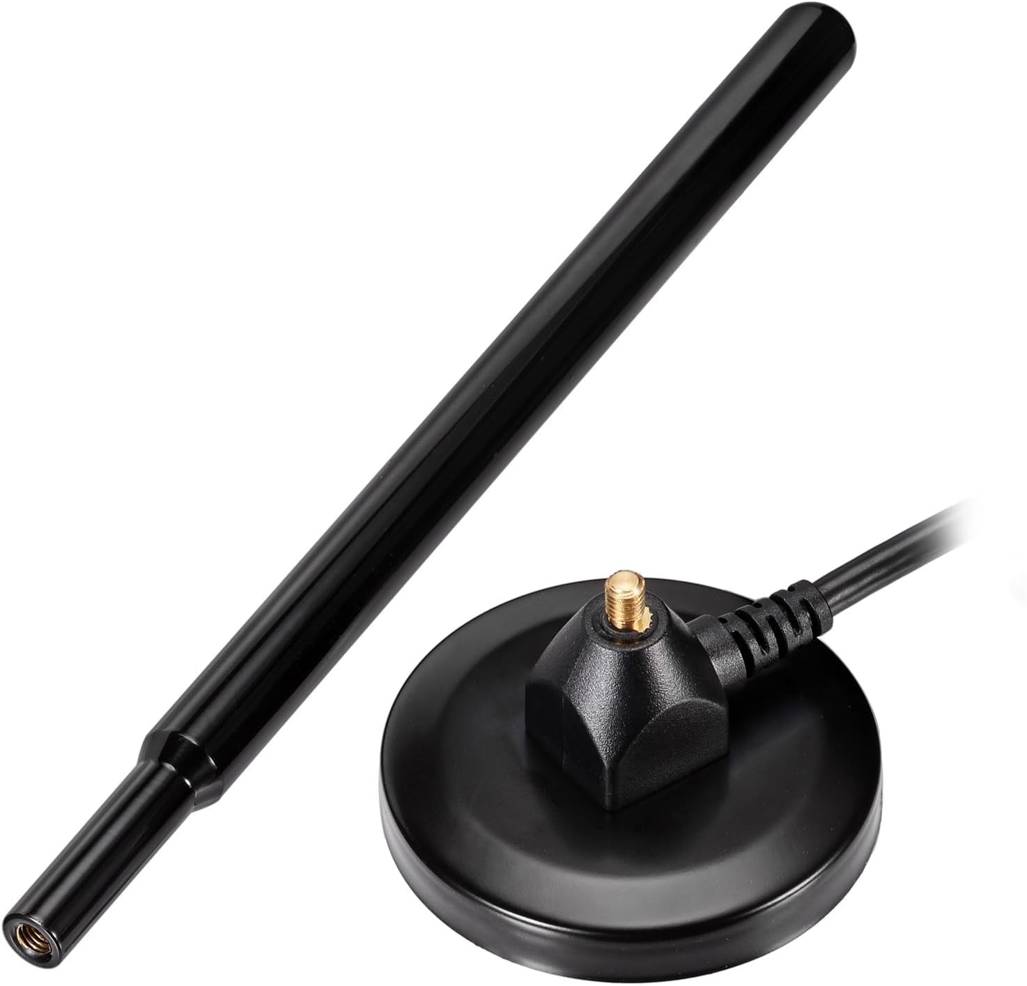 Bingfu Magnetic 915mhz Lora Antenna with Adapter Cable Compatible with Meshtastic SX1276 SX1262 nRF52840 Chip Wireless Module Mesh Node LoRaWAN IoT Gateway Lora Development Board