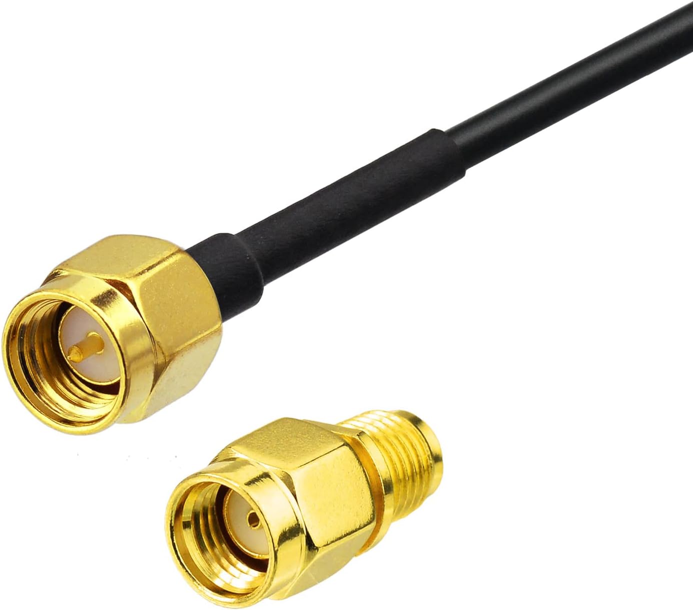 BINGFU Upgraded 4G LTE Cellular Mimo 8dBi Antenna SMA RP-SMA Compatible with Spypoint Game Security Camera Trail Cam Modem Router Antenna Replacement