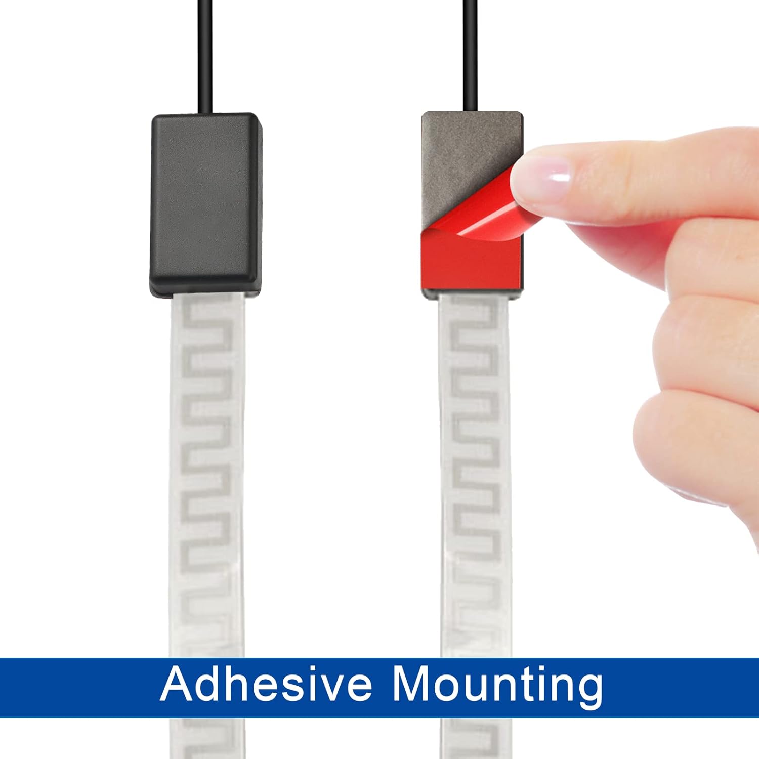 Bingfu Universal Auto Stereo AM FM Radio Antenne, Auto Windschutzscheibe Fensterglas Klebebefestigung Versteckte Antenne für Fahrzeug LKW SUV Auto Stereo Audio Radio Head Unit CD Media Receiver Player