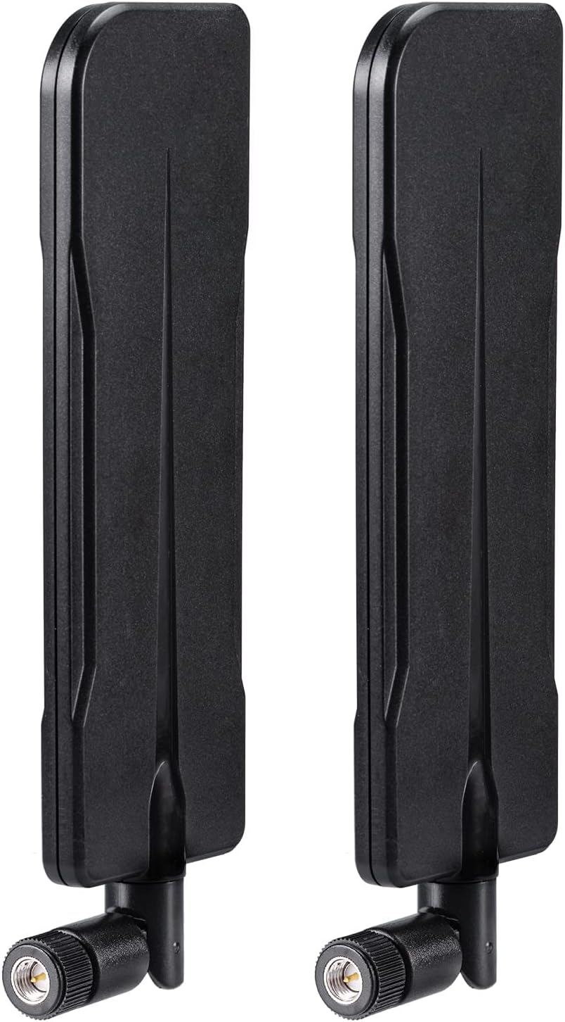 4G LTE Antenne 8dBi SMA Stecker Antenne Kompatibel mit 4G LTE Wireless CPE Router Hotspot Mobilfunk Gateway Industrieller IoT Router Wildkamera Wildkamera Outdoor Überwachungskamera