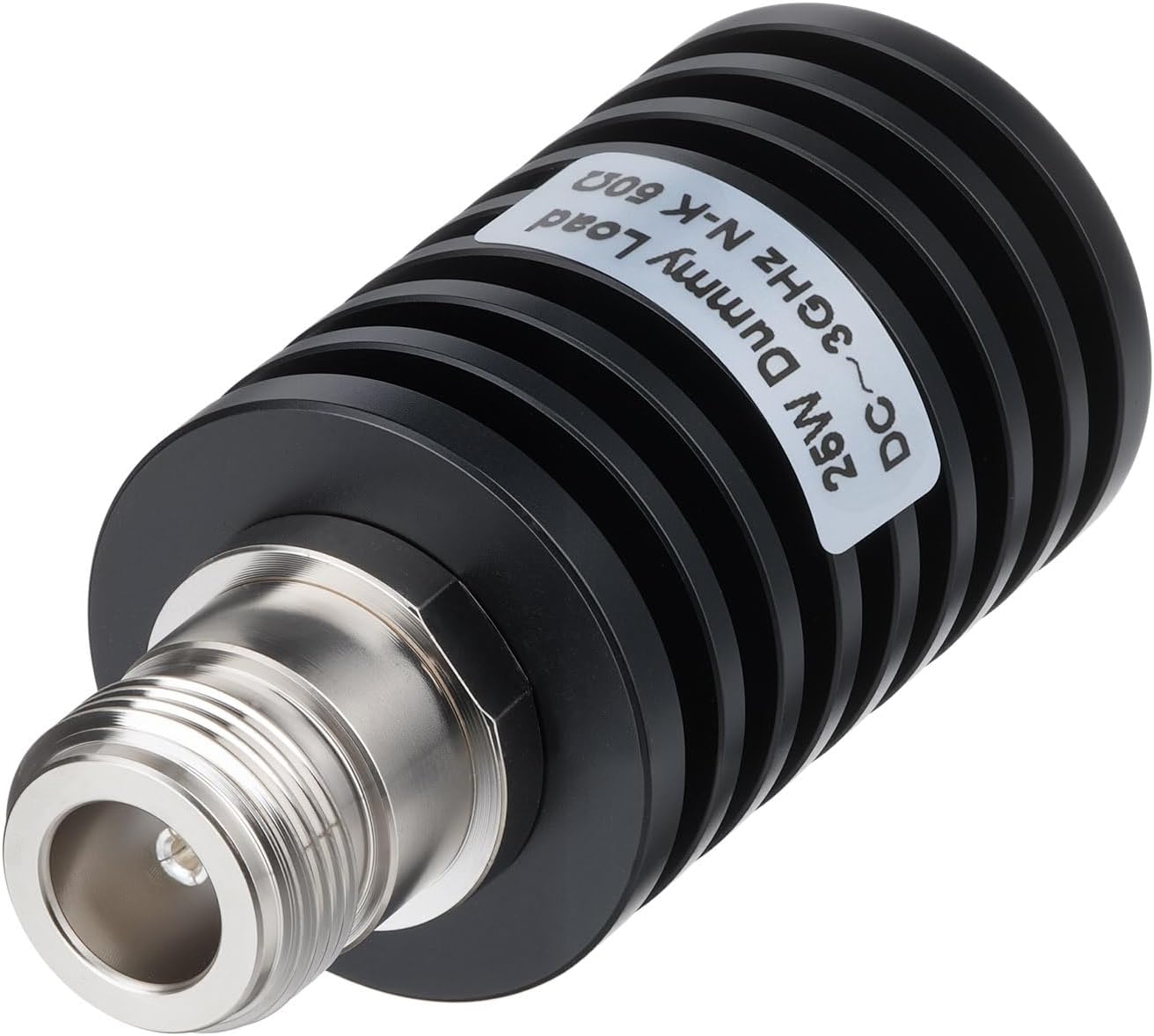 Bingfu 25W 50Ω RF Termination Load Dummy Load DC to 3GHz N-Female Connector ≤1.2 VSWR for RF Testing Signal Termination Amplifier Tuning