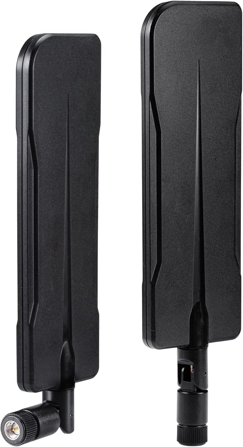 4G LTE Antenne 8dBi SMA Stecker Antenne Kompatibel mit 4G LTE Wireless CPE Router Hotspot Mobilfunk Gateway Industrieller IoT Router Wildkamera Wildkamera Outdoor Überwachungskamera