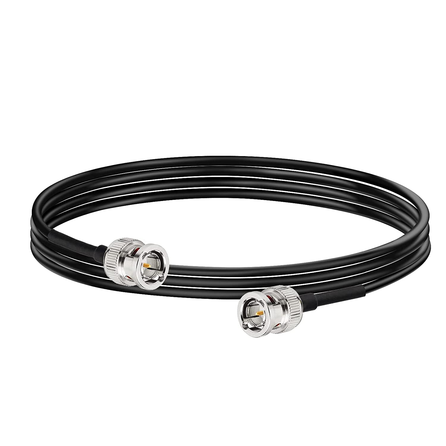 BINGFU BNC Stecker auf BNC Stecker SDI-Kabel (Belden 1855A) 1m für 4K-HD / 3G / 6G SDI Vedio Kamera Monitor Recorder Konverter Broadcast-Router Audio-Gateway-Hub RF-Modulator-Splitter, Frame Grabber