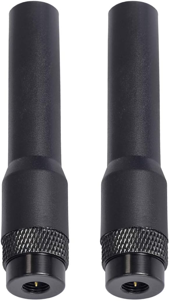 Bingfu Dualband UHF VHF 136-174 MHz 400-460 MHz Amateurfunkantenne Handfunkgerät SMA Stecker Weichantenne 2-Pack kompatibel mit BaoFeng UV-3R Icom Yaesu Amateurfunk Standard Horizon Marine VHF Radio