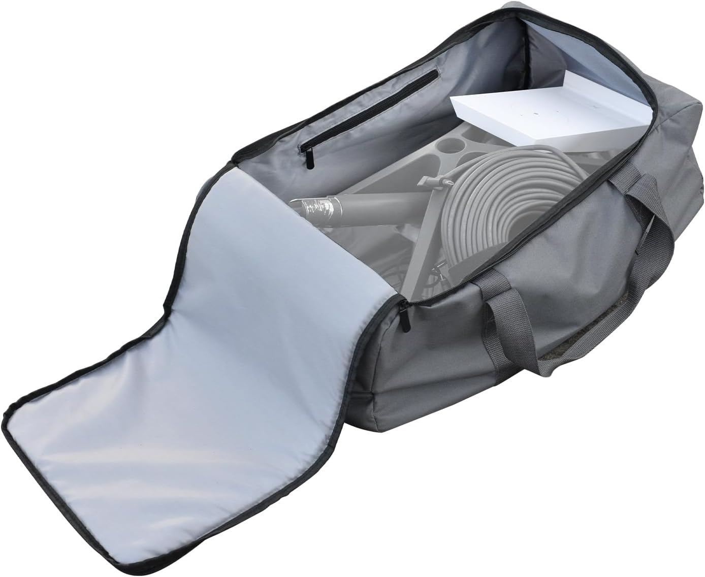 BINGFU Aufbewahrungstasche für Starlink Satelliten-Internet-Kit - Tragetasche & Kordelbeutel & Stangenschutzhülle - Kompatibel mit Starlink Gen2 V2 Antenne, Starlink Ethernet Kabel, Router, Netzteil