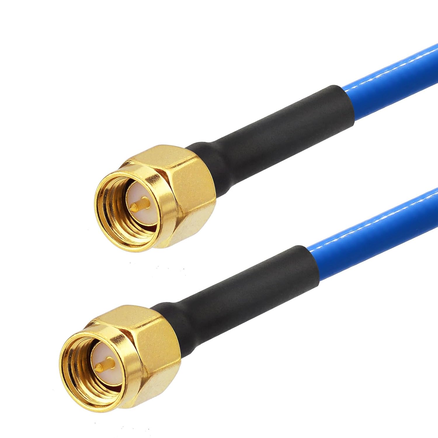 BINGFU SMA Kabel 15cm, SMA-Stecker auf Stecker RG402 Verlängerungskabel