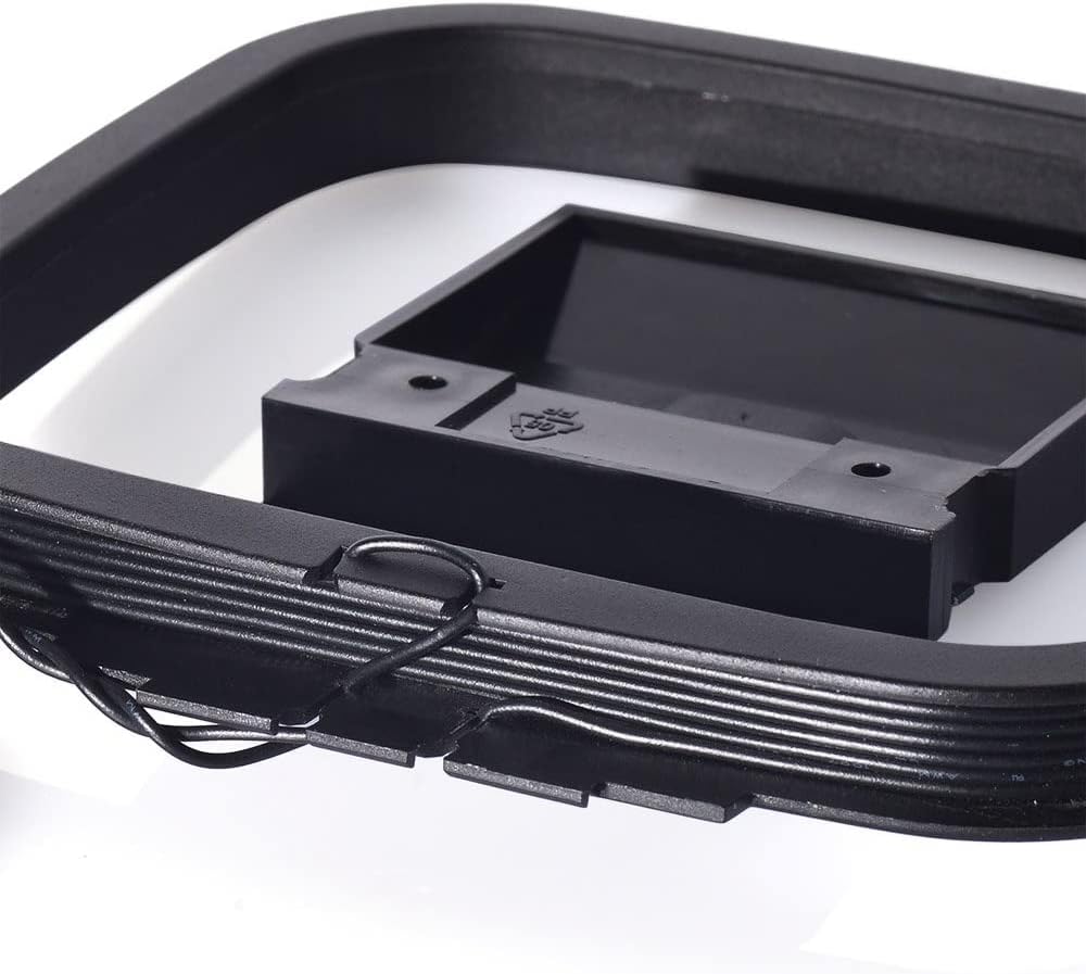 Bingfu AM Loop Dipole 2 Pin Bare Wire Antenna with F-Type Balun 300-75 ohm Connector Compatible with Pioneer Onkyo Yamaha Marantz Pyle Indoor Radio Bluetooth Home Stereo Theater Receiver Power System