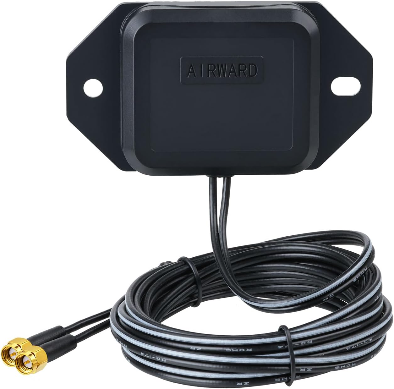 Bingfu Dual-Band GPS BeiDou 4G LTE SMA Cellular Antenna 28dB LNA High Gain for Automotive IoT Tracking