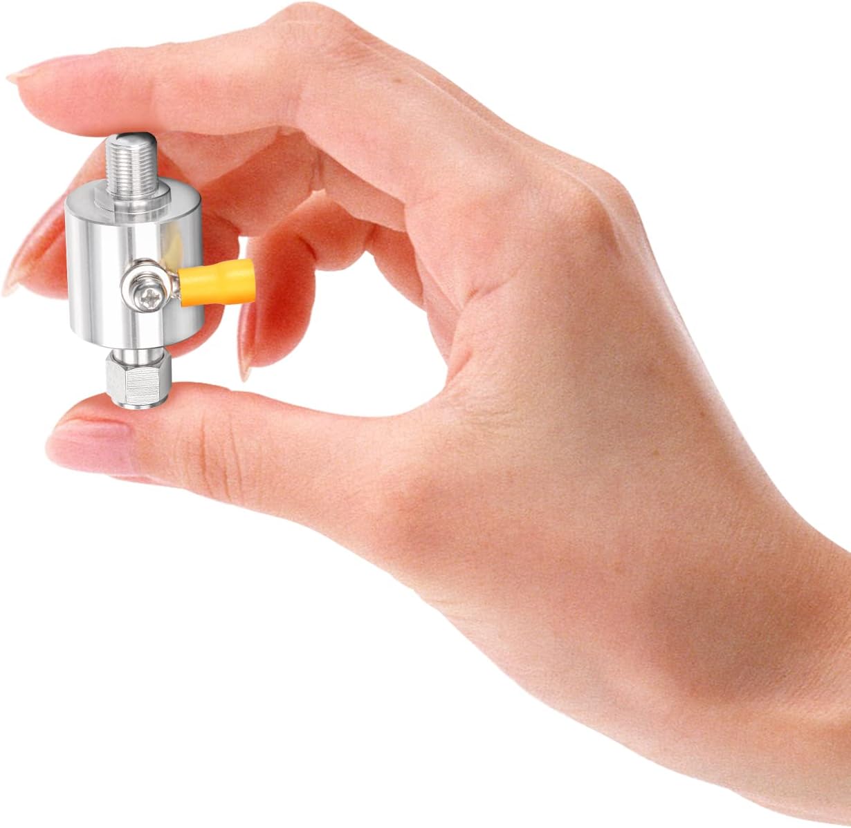 Bingfu Coaxial Lightning Arrestor 75 ohm F Male Plug to Female Jack DC-3GHz Surge Protector with 90 V Gas Tube Surge Arrester Antenna Lightning Protection for Satellite Cable TV Antenna 2G 3G 4G LTE