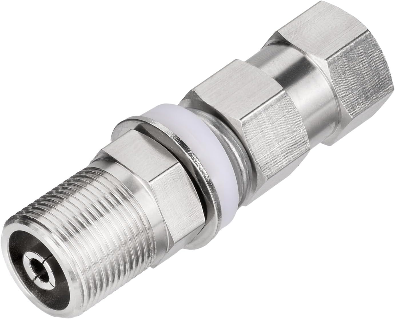 Bingfu CB Antenna Adpter SO239 to 3/8 x 24 Stud Mount Heavy Duty Bracket for 3/8 x 24 Threads Ham Radio Antennae for Most Vehicle with 1/2 inch Holes Mounting Surface