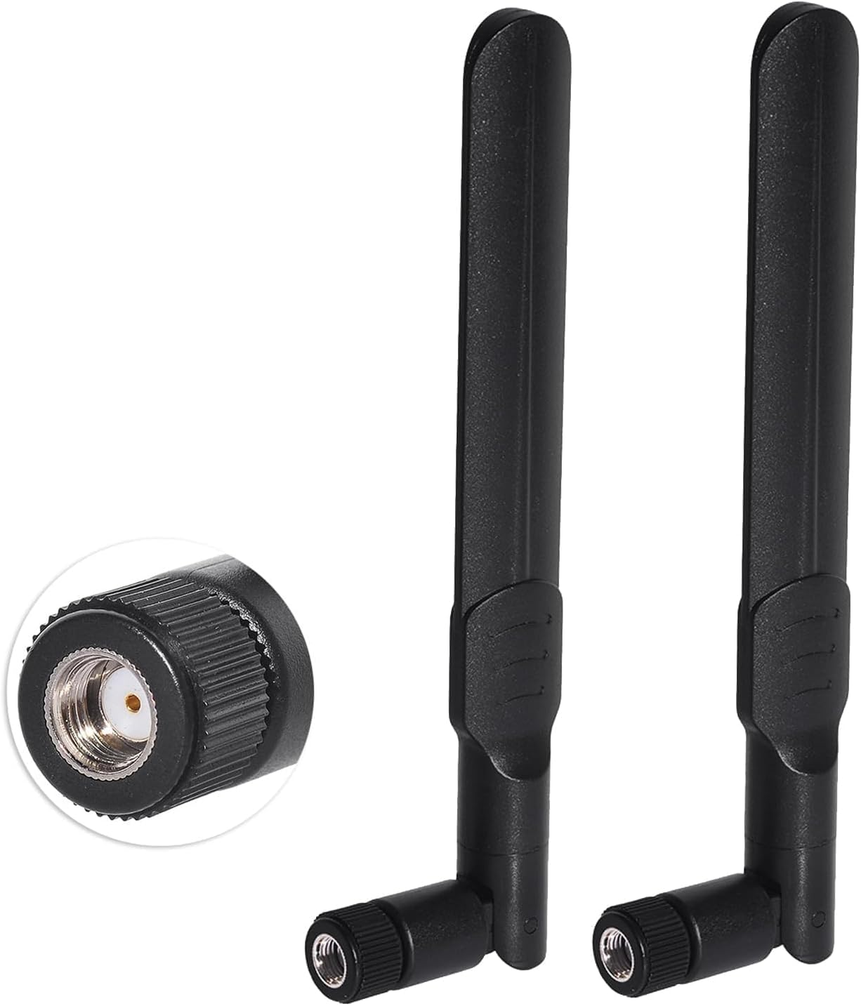 Bingfu Dual Band WiFi 2.4GHz 5.8GHz 8dBi RP-SMA Male Antenna + 9.84 inch to RP-SMA Female Extension Cable + PCI Slot Cover for M.2 NGFF Intel Wireless Network Card WiFi Adapter