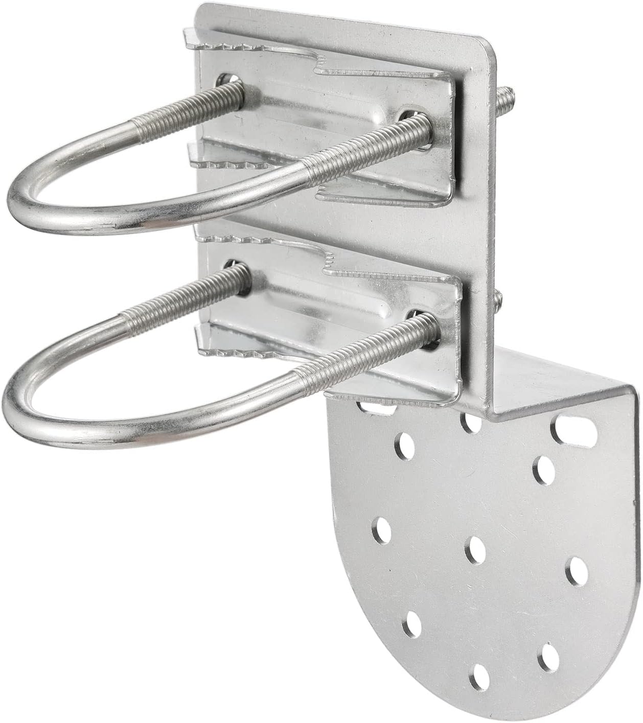 Bingfu Antennenmast-Montagehalterungen an der Wand, Mastklemme, rostfreies Hardware-Zubehör, Halterungshalter für den Außenbereich zu Hause, Antennenmasthalter, Antennenmast-Montage-Kits